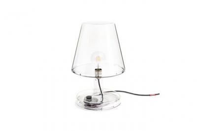 Lampe, design, plastique transparent, FATBOY Trans-Parents H51cm