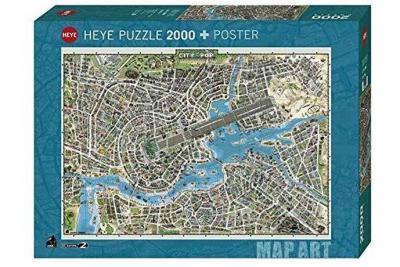 Heye- Puzzle City of Pop 2000 Pi&egrave;ces, 29844