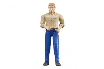 Bruder homme blond avec jean bleu BRU4001702600068