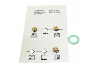 Jeu injecteur butane pour cuisiniere beko - 5390088