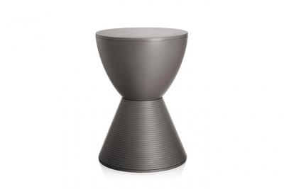 Kartell - Prince AHA Tabouret, gris colombe