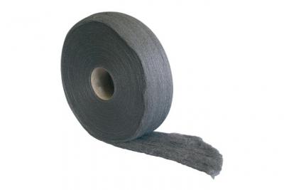 Laine d'acier N&deg;4 GERLON - rouleau 1 kg - B014