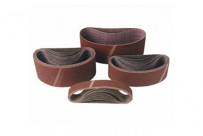 Leman - Lot de 2 bandes abrasives corindon 1219x150mm Grain 80