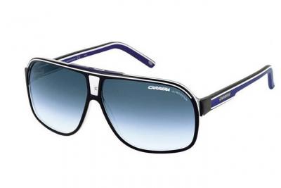 Carrera Grand Prix 2 Sunglasses, T5C/08 BKCR BKWHTBL, 64 Unisex