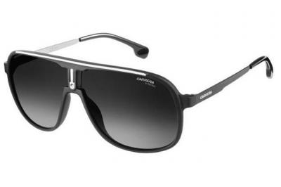 Carrera 1007/S 9O 003 62 Sunglasses, Noir (Matt Black/Dark Grey), Homme