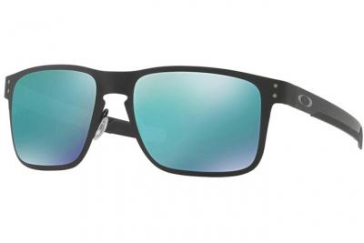 Oakley Holbrook Metallic Sunglasses Noir Jade Iridium/CAT3 Homme