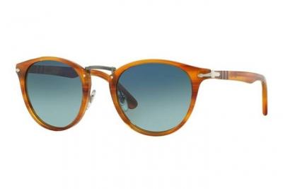 Lunettes de soleil polaris&eacute;es PO3108S Marron Persol