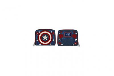Loungefly Marvel Loungefly Portefeuille Captain America 80Th Annivers