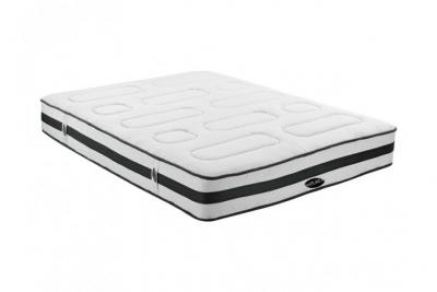 Matelas ressorts ensach&eacute;s et m&eacute;moire de forme AMAR