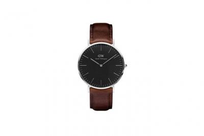 Montre Daniel Wellington Classic Black Bristol Silver DW00100131