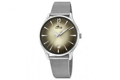 Montre Lotus homme acier bracelet maille milanaise 18405/2