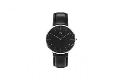 Montre Homme Black Noir DW00100133 Gris Daniel Wellington