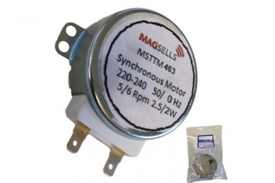 Moteur de plateau d'origine Four micro-ondes 481236158449, DA31-10107C WHIRLPOOL