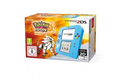 Nintendo 2DS Bleue Pokemon Soleil