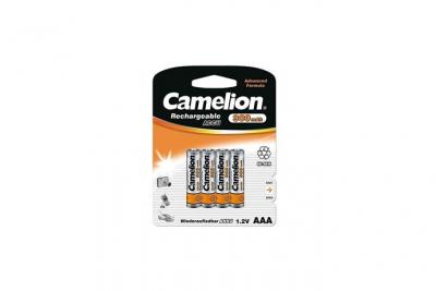 Camelion 17009403 Akku (NiMH, R03, Micro, AAA, 900 mAh, 4er)