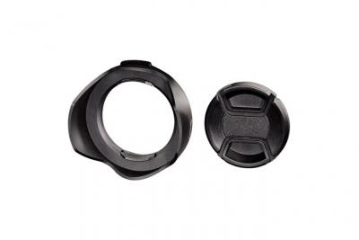 Hama Pare-soleil ""Tulipe"" avec bouchon d&acute;objectif, universel, 62 mm