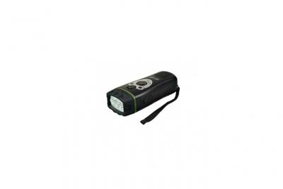 PowerPlus Wolf Dynamo USB LED lampe de poche et radio 3,6 V 80 mAh