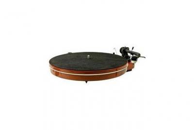 Tapis en Cuir pour Tourne-Disque analogis Mat Six - Noir