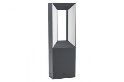 Riforano borne d'ext&eacute;rieur led 2 lampes noir ip54