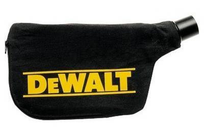 DEWALT DE7053-QZ Sac &agrave; poussi&egrave;re pour DW704/DW705, Noir