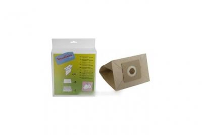 Sacs (x10) + 1 filtre hepa pour aspirateur zelio moulinex - 8988992