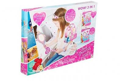 DISNEY PRINCESSES - Set cr&eacute;atif 3 en 1