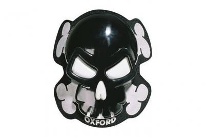 Oxford Skull Curseurs de genou Noir unique taille