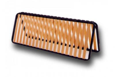 Cadre &agrave; lattes pliable 20 lattes robuste 140x190