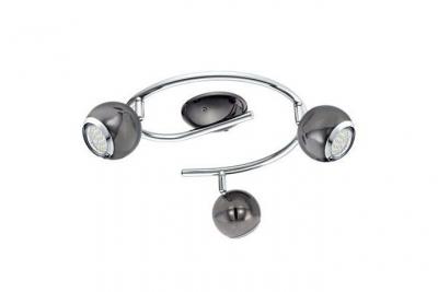 Eglo Spot LED BIMEDA nickel-nero, chrome, GU10 max. 3X3W