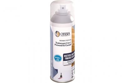 Spray traitement bois 4 en 1 OBBIA 400ml - SPTEX4/1