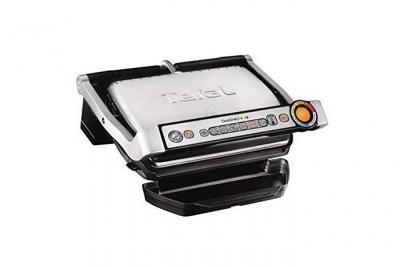 Tefal OptiGrill+ GC712D34 - Gril -&eacute;lectrique - 600 cm &sup2; - argent 