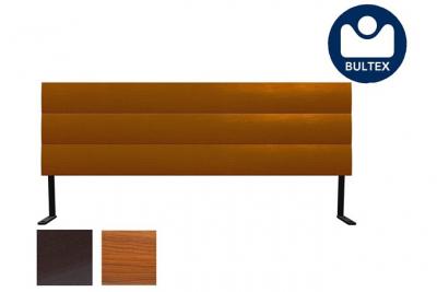 T&ecirc;te de lit bultex 3 barres bomb&eacute;es 160 cm 