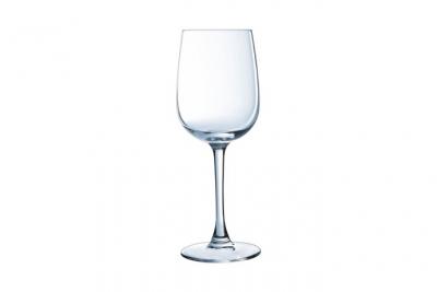 Verre &agrave; pied transparent 27cl - Lot de 6