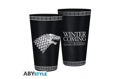 Abystyle GAME OF THRONES - Verre XXL - 400 ml - Stark - Foil x2- - Ve
