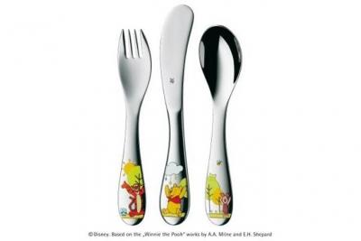 Wmf winnie l'ourson / 1283516040 couverts pour enfant 3 pi&egrave;ces