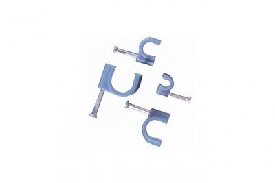 Voltman VOM512241 Bo&icirc;te de 200 attaches Diam&egrave;tre 4/6/8/10 mm Gris