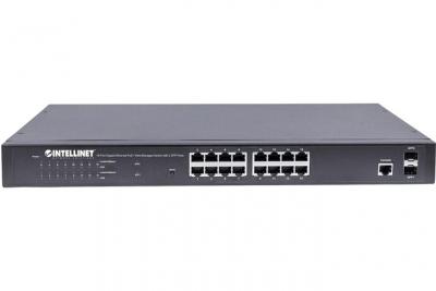 Switch r&eacute;seau 19 Intellinet 561341 16+2 ports 1 GBit/s