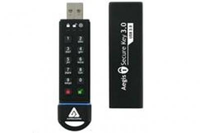 Apricorn Aegis Secure Key 3.0 - cl&eacute; USB - 30 Go 