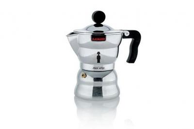 Cafeti&egrave;re argent&eacute;e en aluminium Louis Alessi Gris Alessi