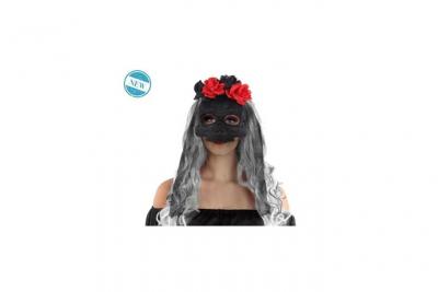 ATOSA - Masque Halloween Muerte - Noir - Adulte