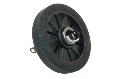 Axe long avant et galet de tambour S&egrave;che-linge 481252898003 WHIRLPOOL