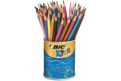 Crayon de couleur evolution assorti - pot de 60