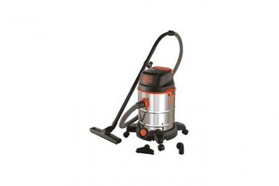 Aspirateur eau et poussiere BLACK & DECKER - BXVC30XDE - Cuve inox - 30L (fonction soufflerie)