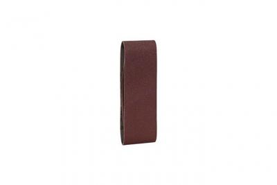 Bande abrasive 60x400 mm G80, RW, non perfor&eacute;, fixation &eacute;trier - 3 pi&egrave;ces