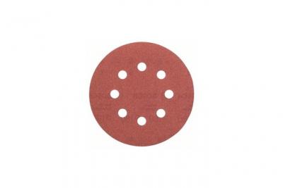 Bosch 8p Velcro 125 Mm G180 125 Mm Eccentric Griptape 5 Units