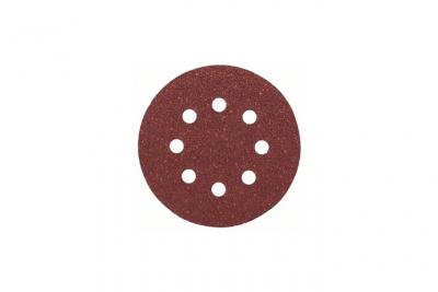 Bosch 8p Velcro 125 Mm G40 125 Mm Eccentric Griptape 5 Units