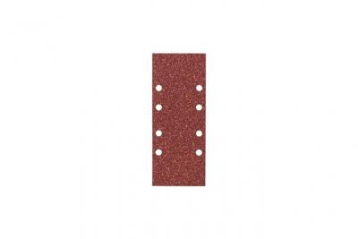 Feuille abrasive 93x230 mm G40, RW, 8 trous, fixation &eacute;trier - 10 pi&egrave;ces