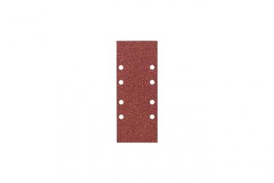Feuille abrasive 93x230 mm G60, RW, 8 trous, fixation &eacute;trier - 10 pi&egrave;ces