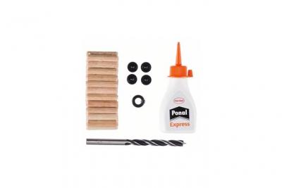 Bosch 2609255305 Coffret &agrave; Goujons 30 Mm Diam&egrave;tre 6 Mm 32 Pi&egrave;ces