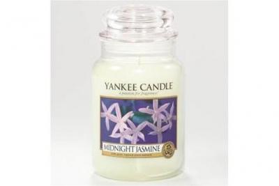 YANKEE CANDLE bougie grande jarre, &laquo; Jasmin de minuit &raquo;